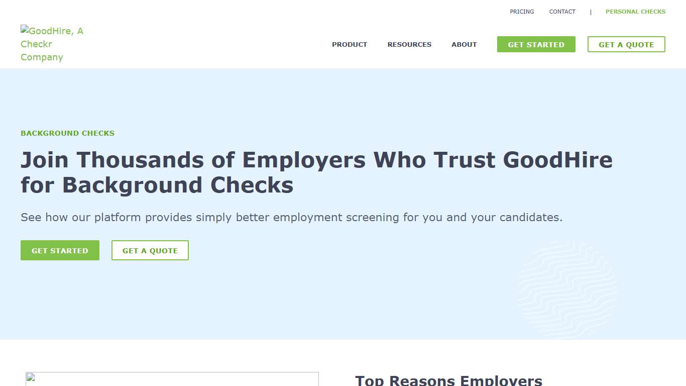 Employment Background Checks | Fast, Reliable Results | GoodHire